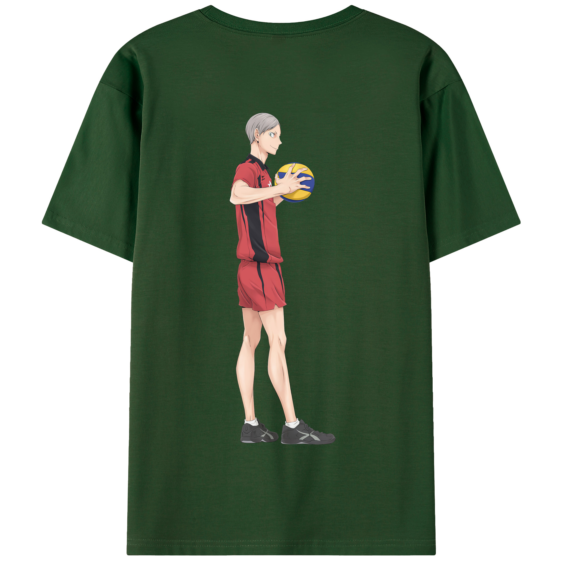 （画像用） ハイキュー!! Haikyu!! 綿100％半袖Tシャツ（背面プリント）